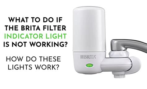 Brita Filter Indicator Not Working (Instant Fix!)